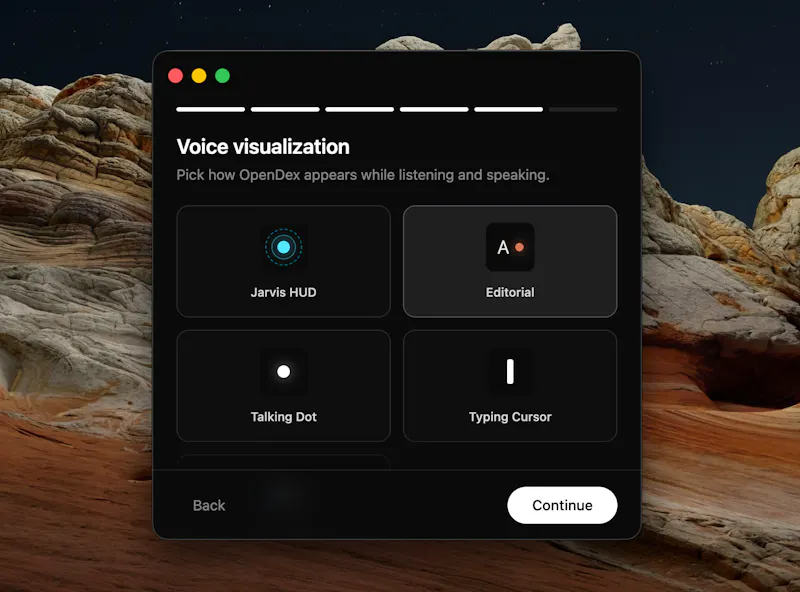 OpenDex – Open Source Voice AI screenshot 7