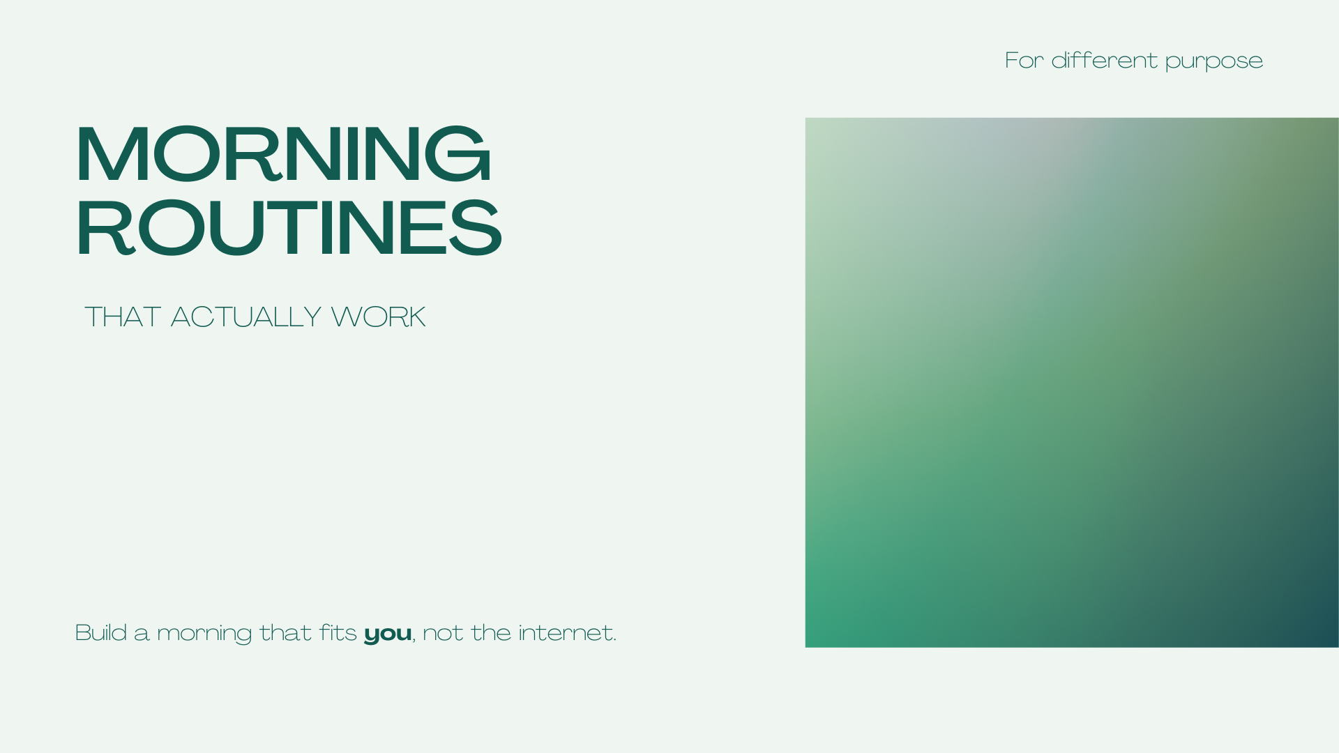 Morning Routines That Actually Work gallery image