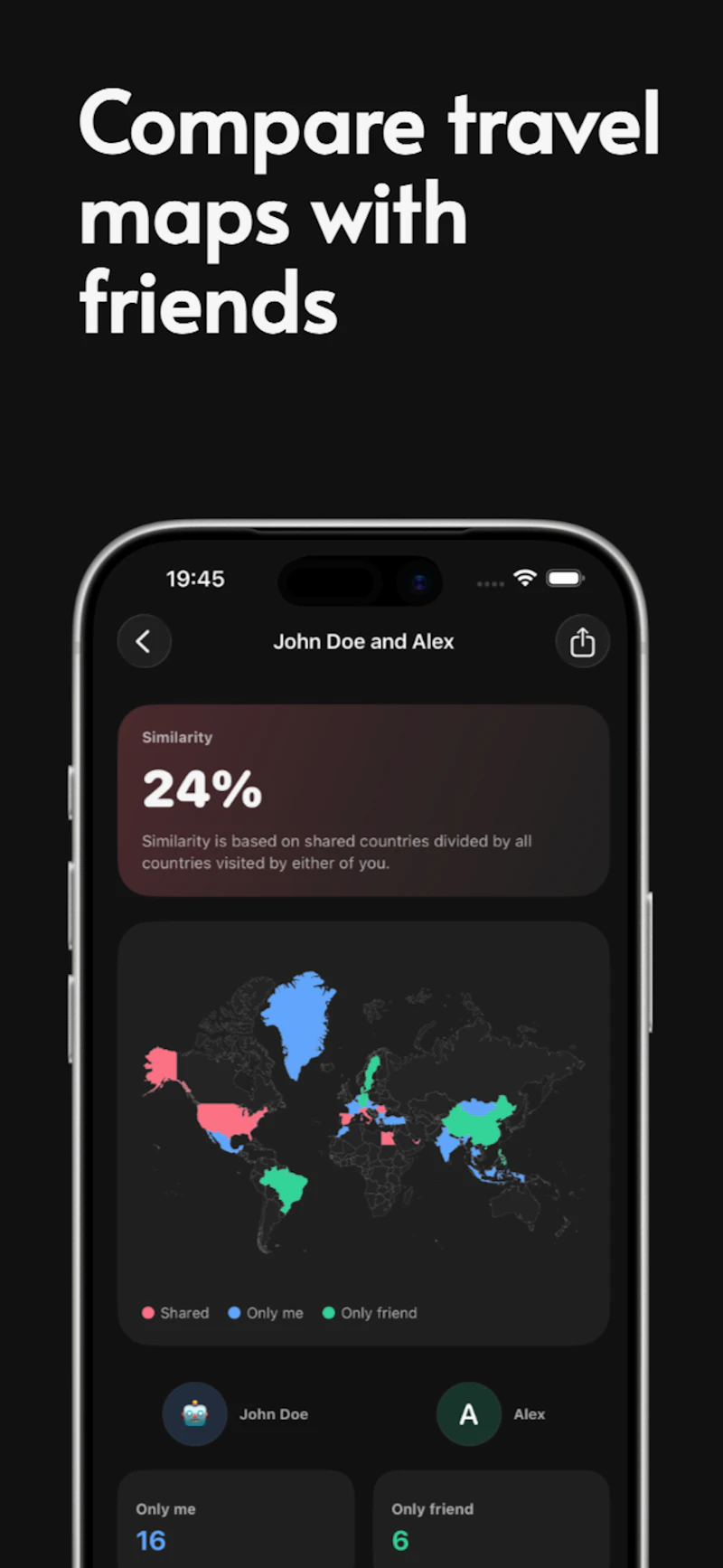 There: Your Travel Map screenshot 2