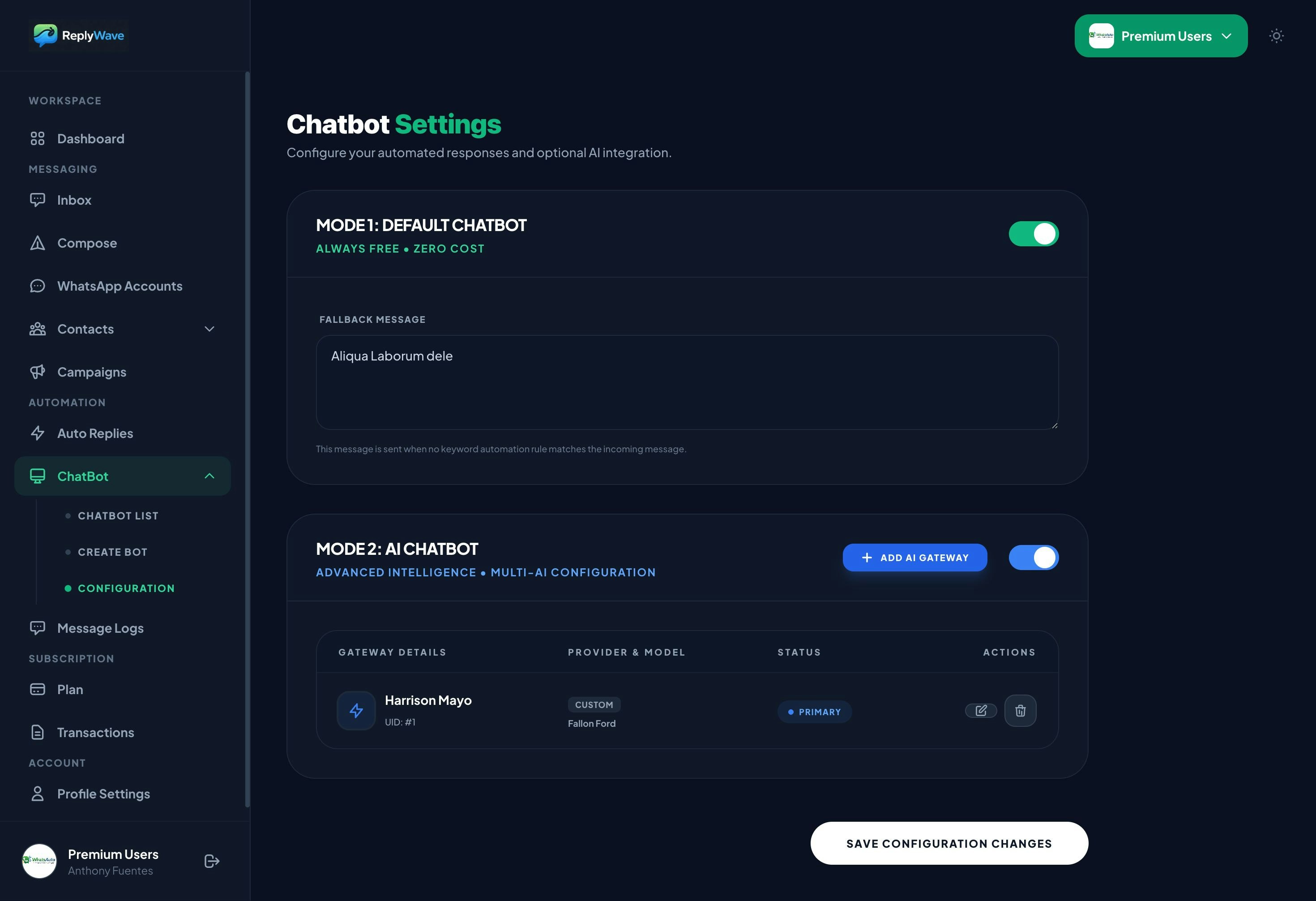 StackFul — Automation SaaS For WhatsApp gallery image