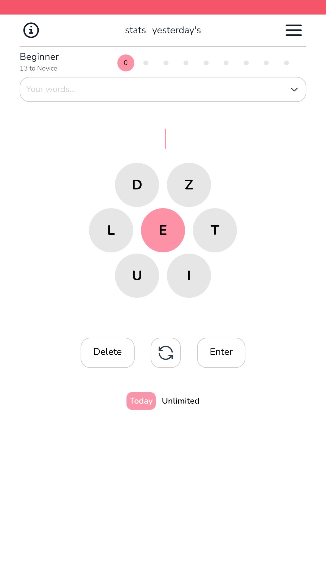 Média Mot de fleur - Un jeu de mots quotidien 5