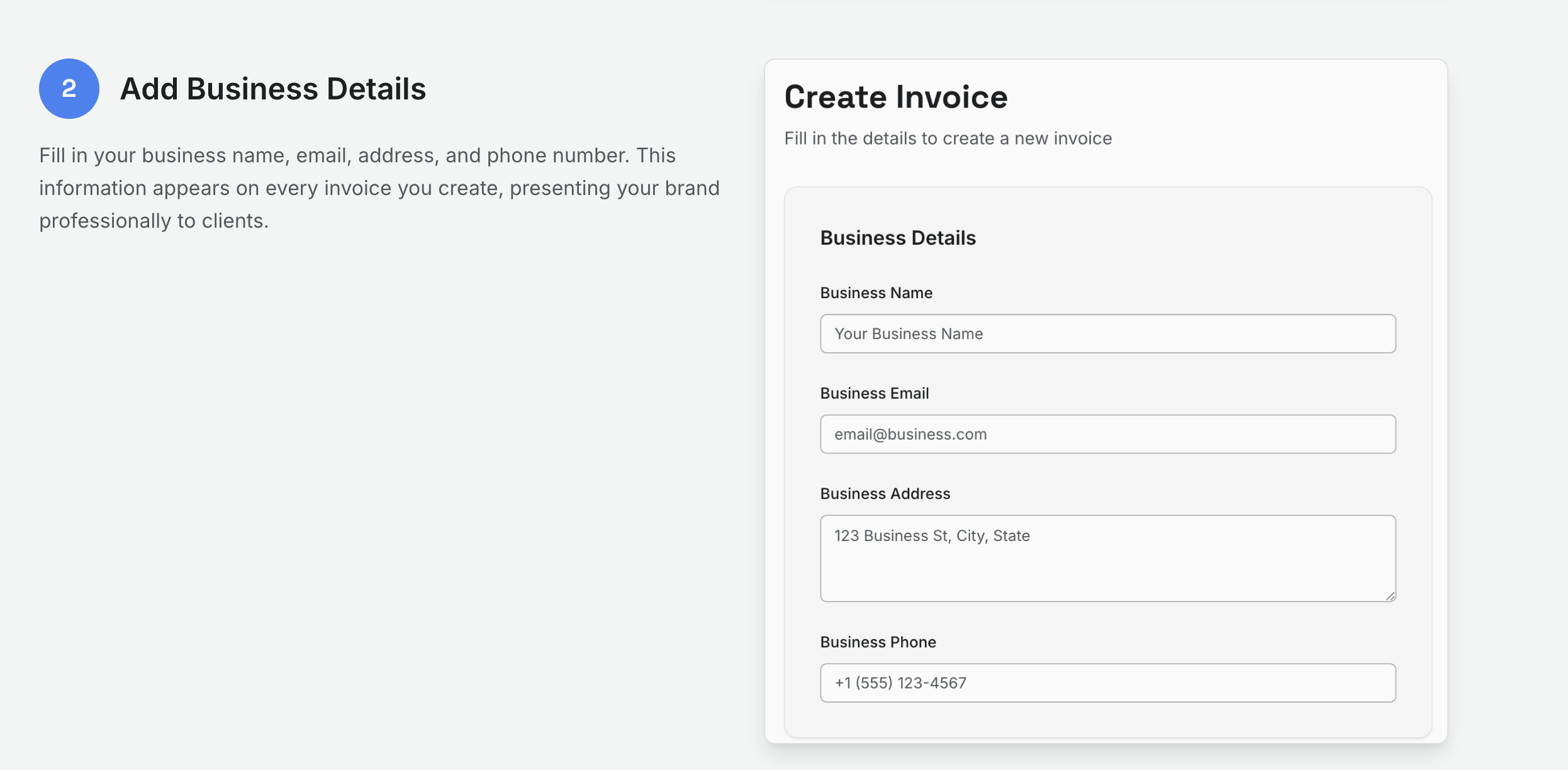 Free Invoice Generator screenshot 2