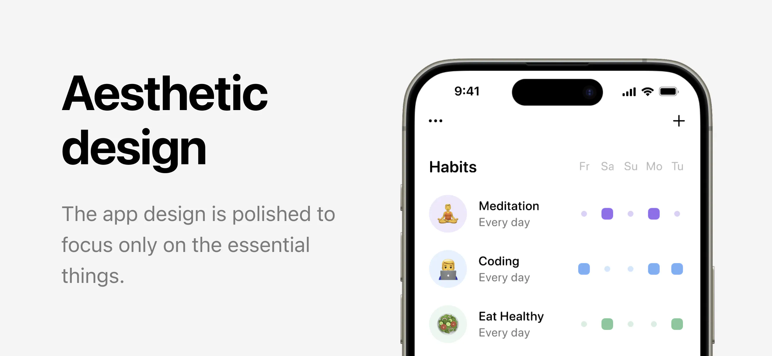 Patterns – Habit Tracker app: Interactive widget on your home screen ...