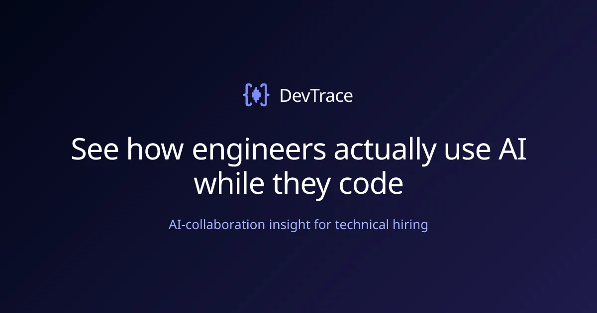 DevTrace gallery image