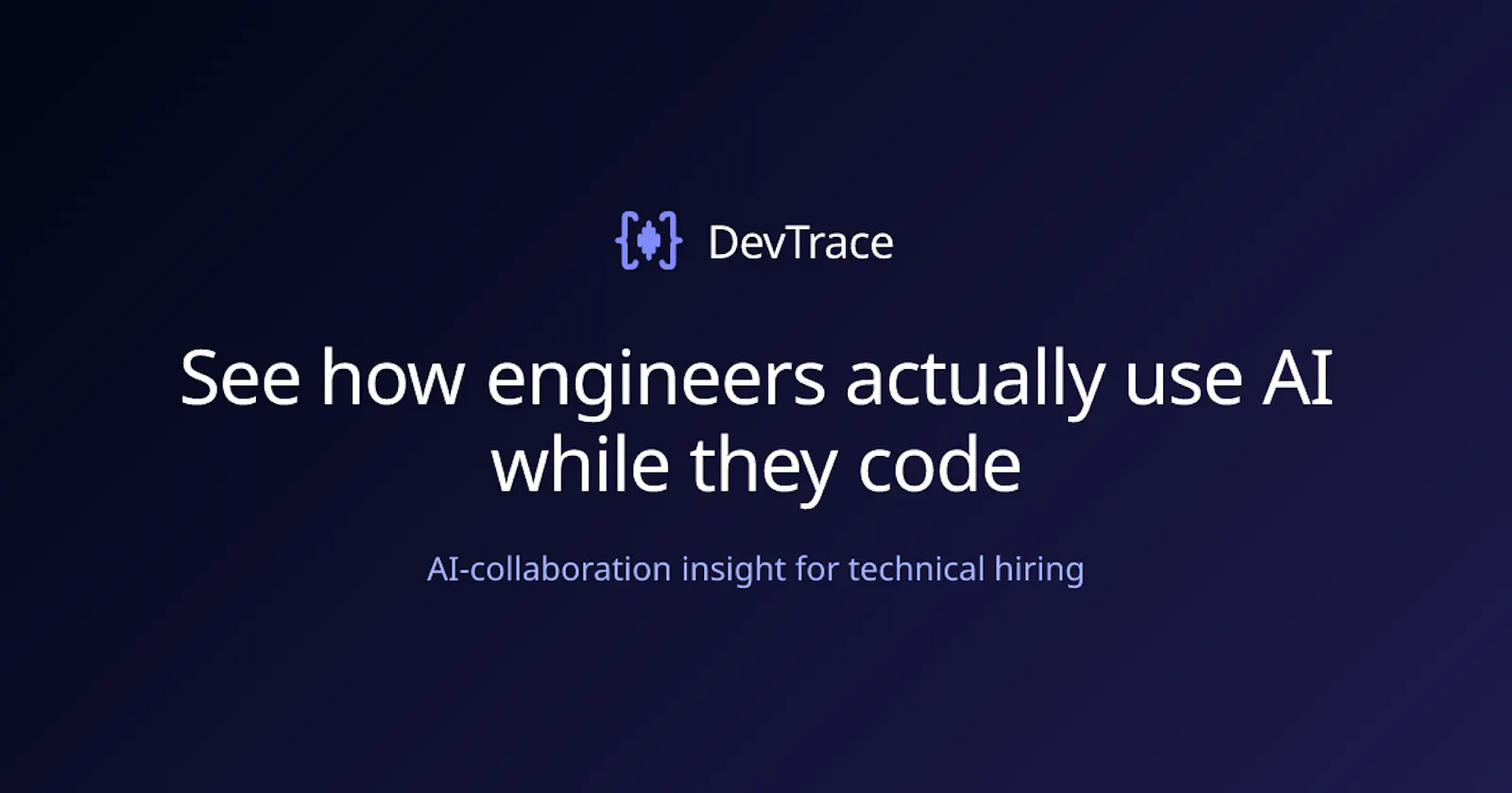 DevTrace screenshot 2