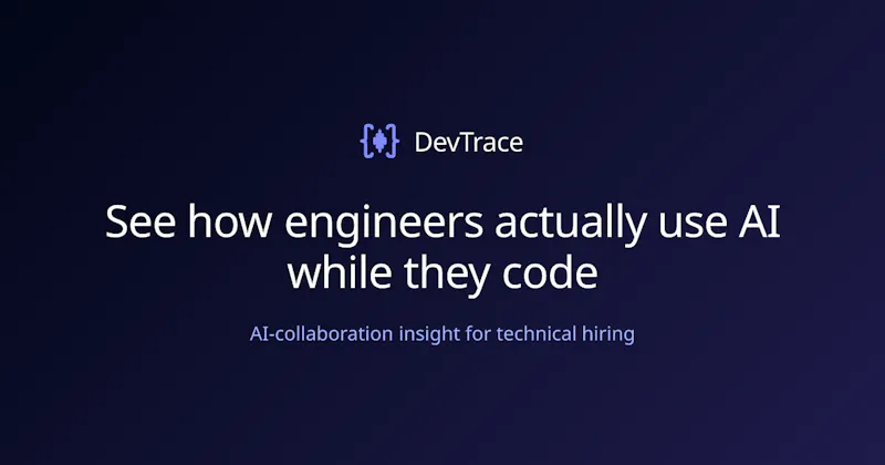 DevTrace screenshot 2