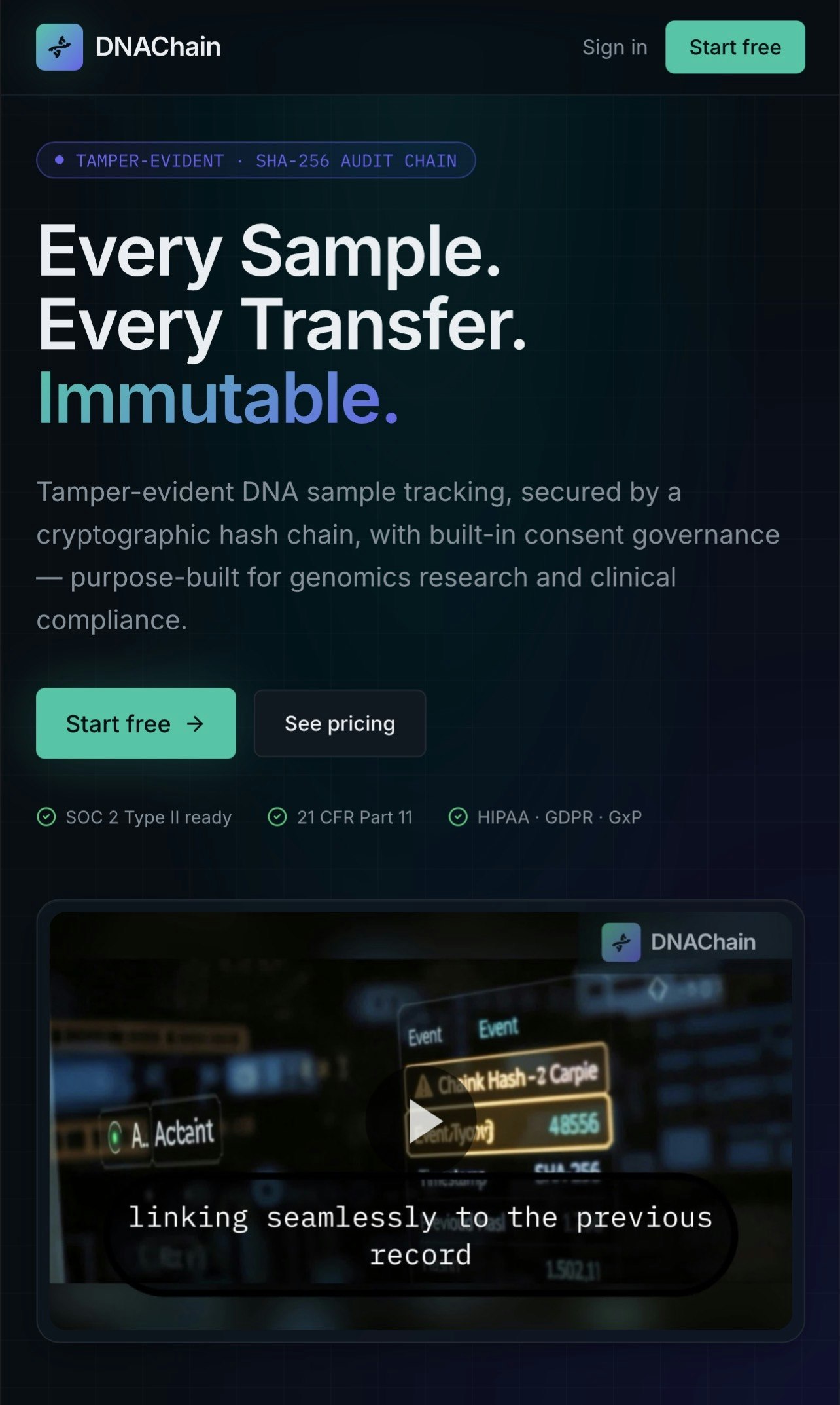 DNAChain gallery image