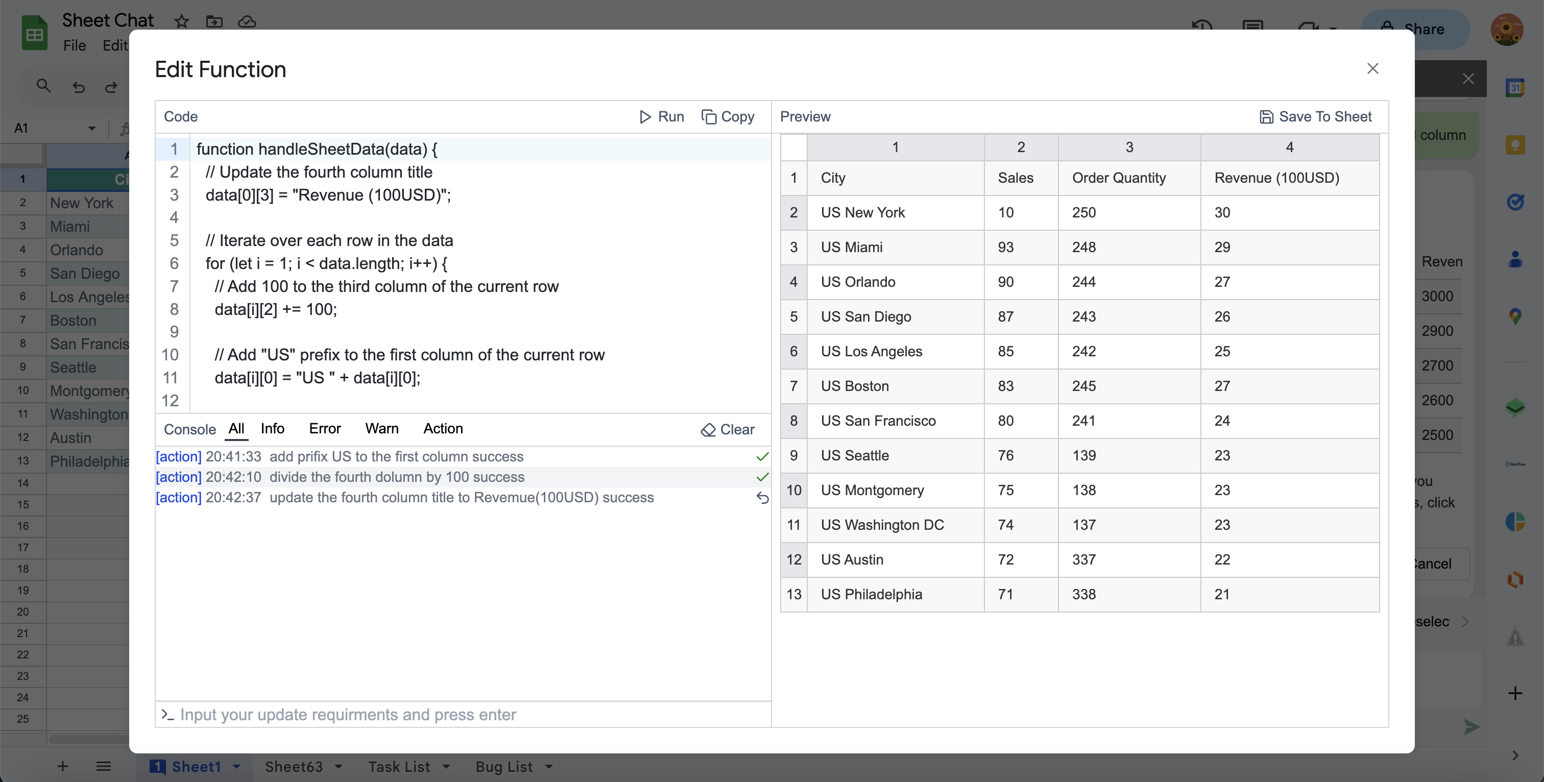 Sheet Chat media 3