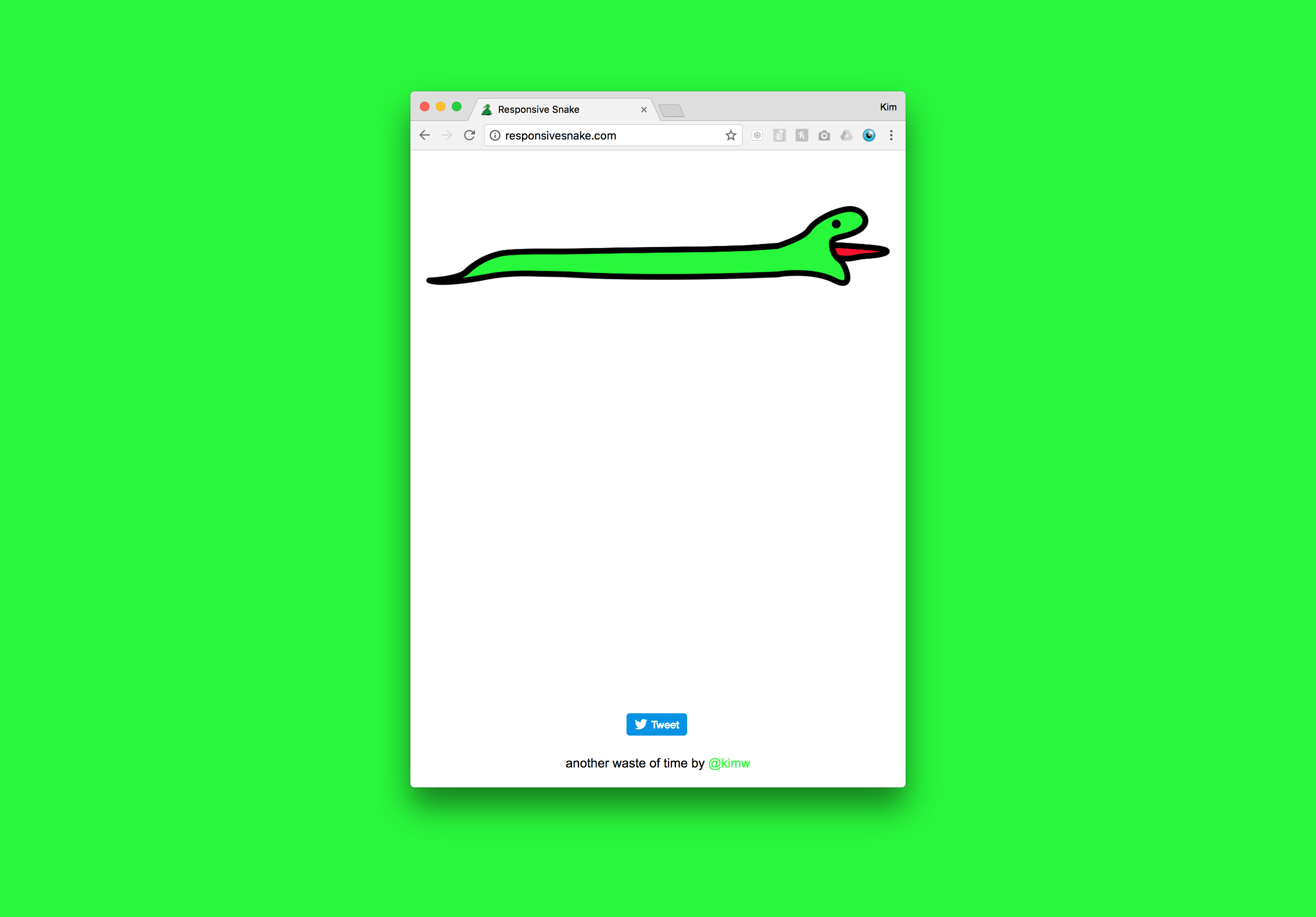 Responsive Snake gallery image