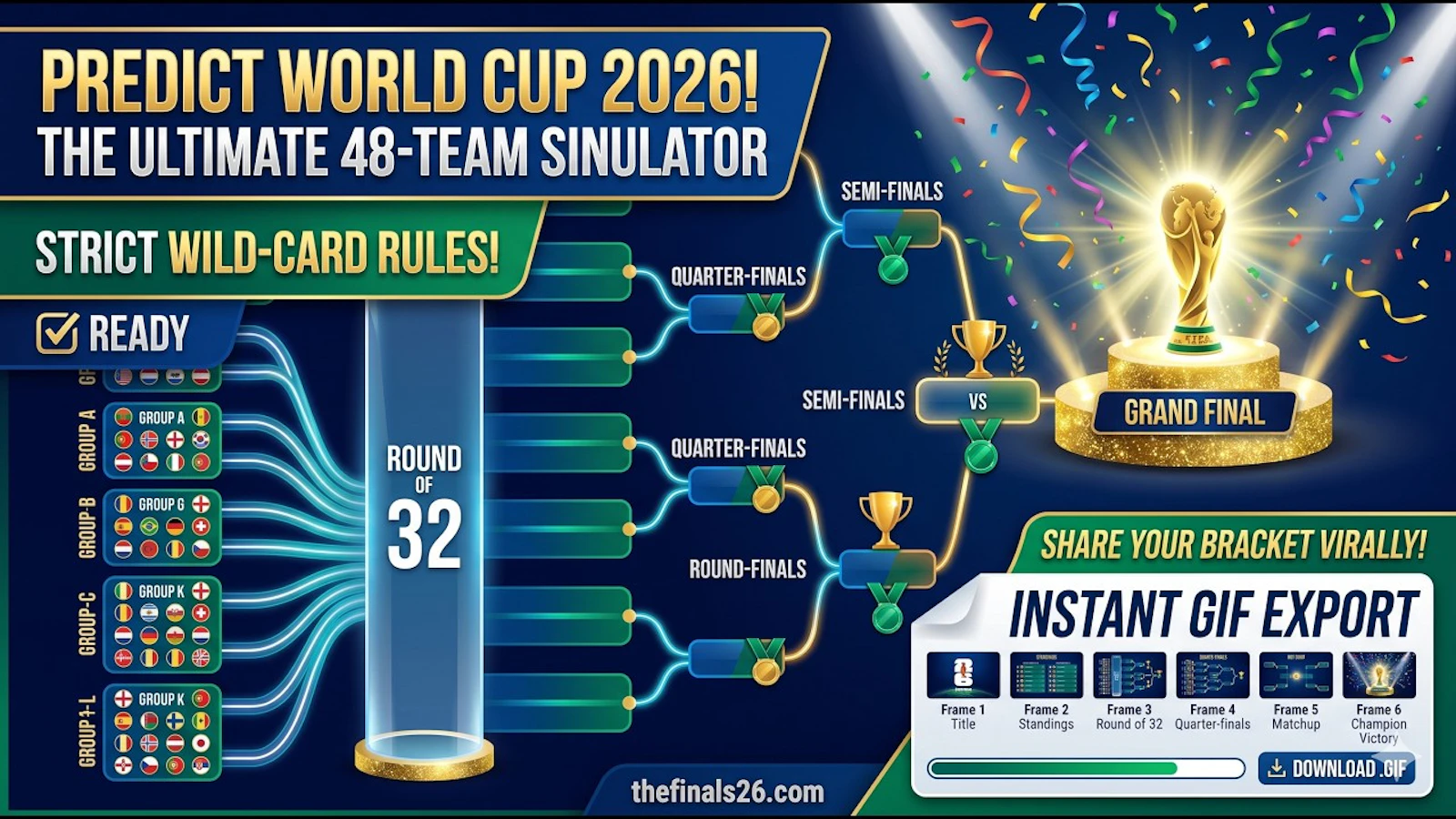 Finals26: World Cup Predictor screenshot 1 (video preview)