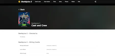 Beetlejuice 2 all online infos gallery image