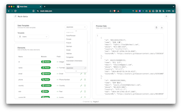 Mock Data gallery image