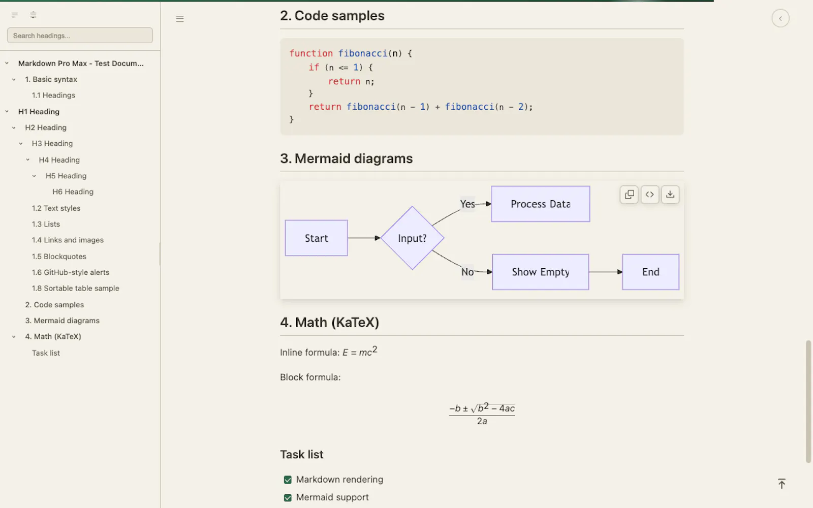 Markdown Pro Max screenshot 1