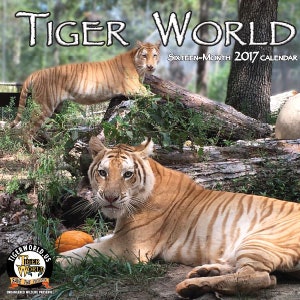 Tiger World 2017 calendar