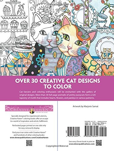 Creative Haven Creative Cats Coloring Book gallery image
