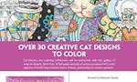 Creative Haven Creative Cats Coloring Book image