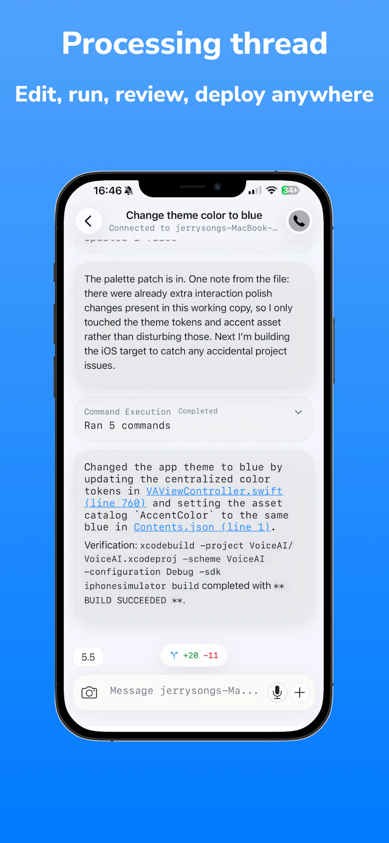 Octopus: Codex Code App screenshot 5