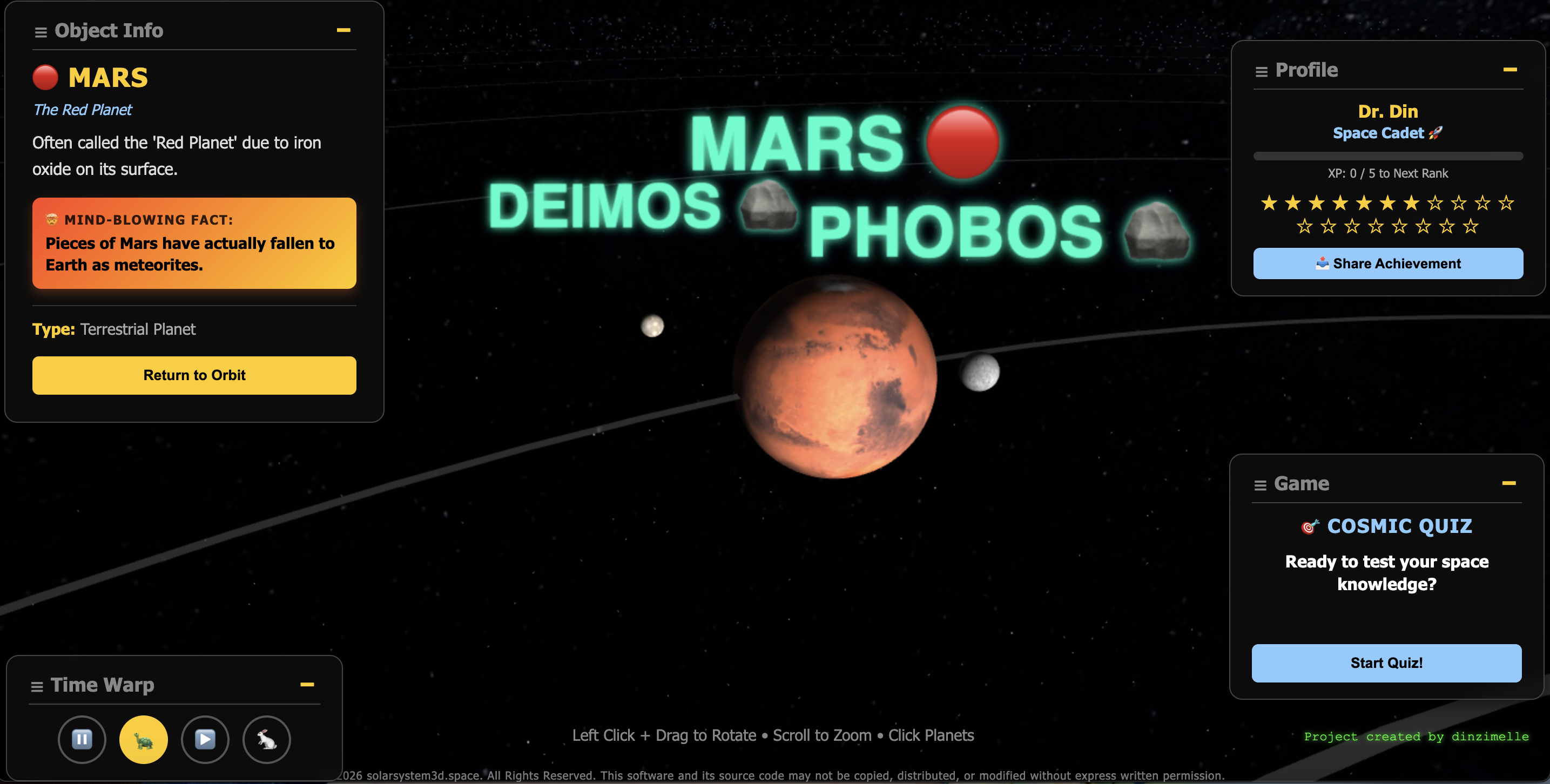 Solar System 3D gallery image