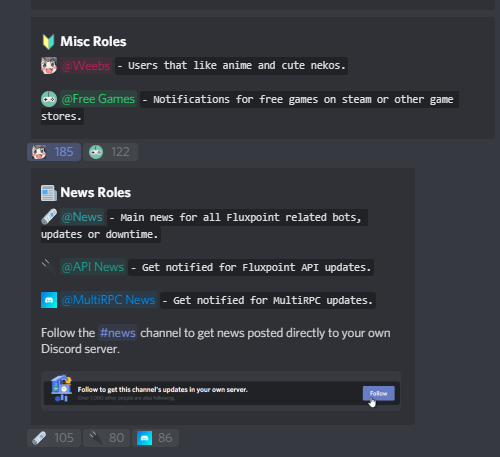 Reactificar botot de discordia - Un bot de reacción de discordia y bot de gestión de roles. media 1