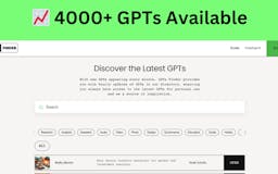 GPTs Finder - Daily-Updated Directory media 1