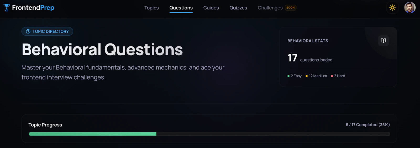 FrontendPrep screenshot 3