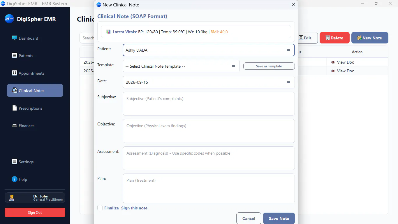 DigiSpher EMR gallery image