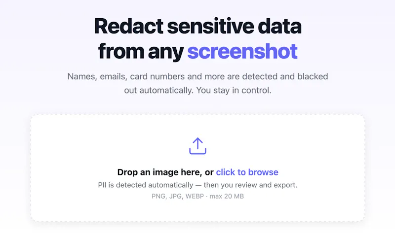 Privshot screenshot 1