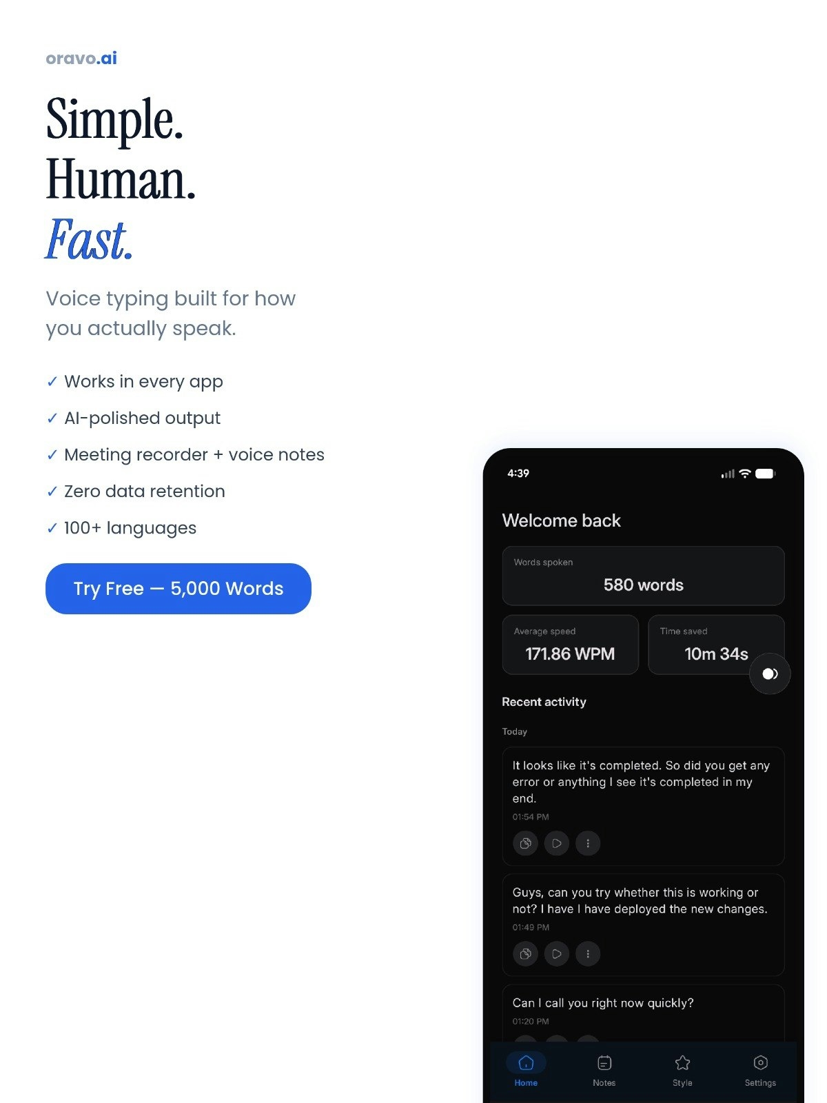 Oravo.ai gallery image