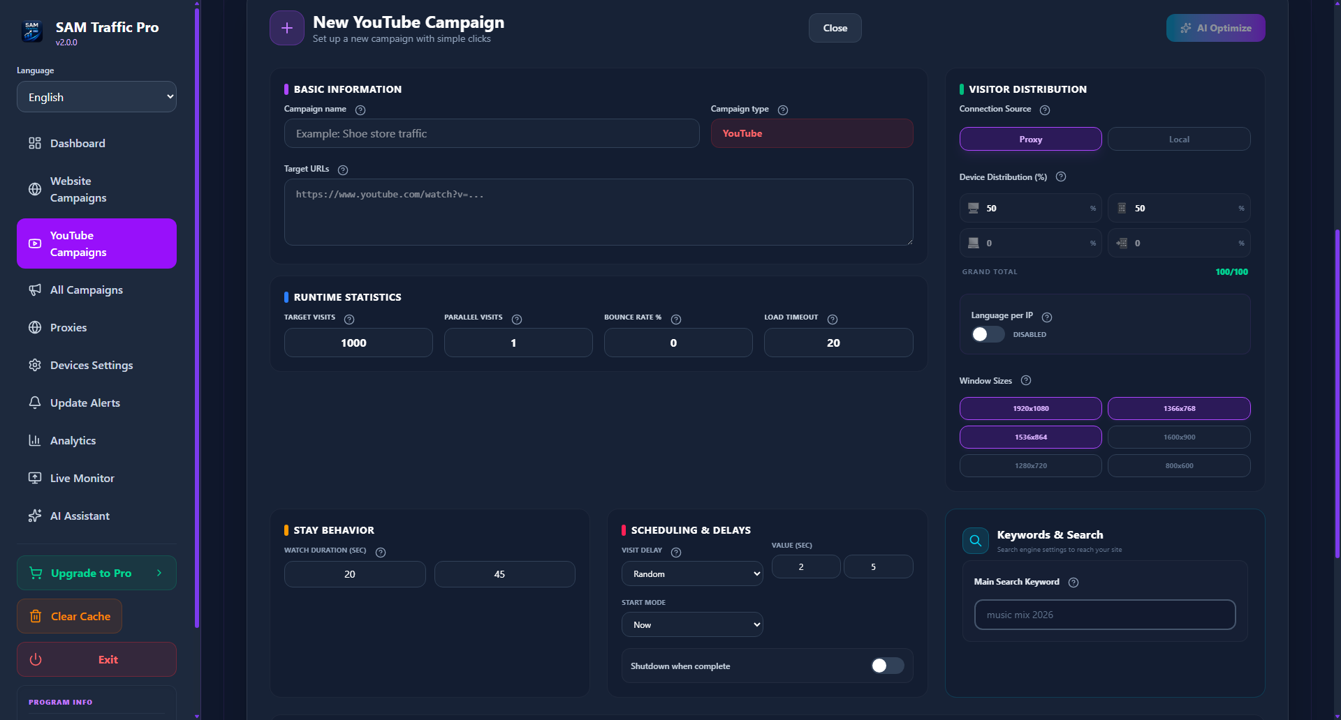 SAM Traffic Pro gallery image