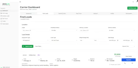 Load Board for Box Trucks & Cargo Vans gallery image