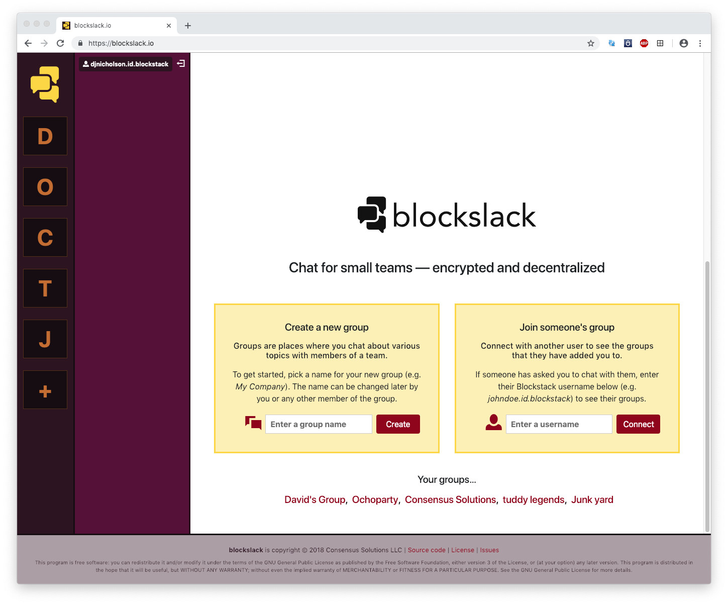 blockslack.io gallery image