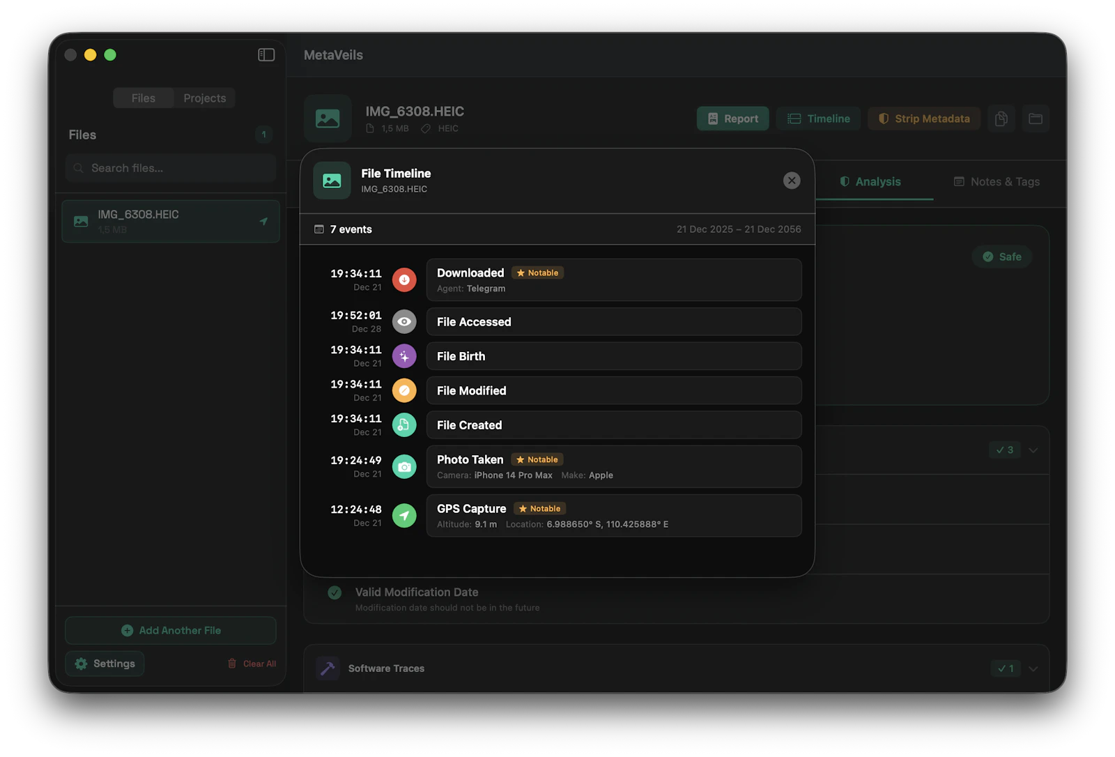 MetaVeils screenshot 5