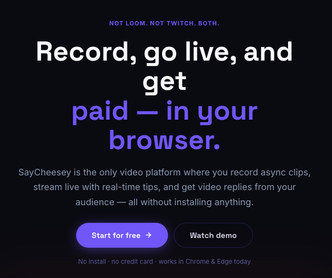 SayCheesey