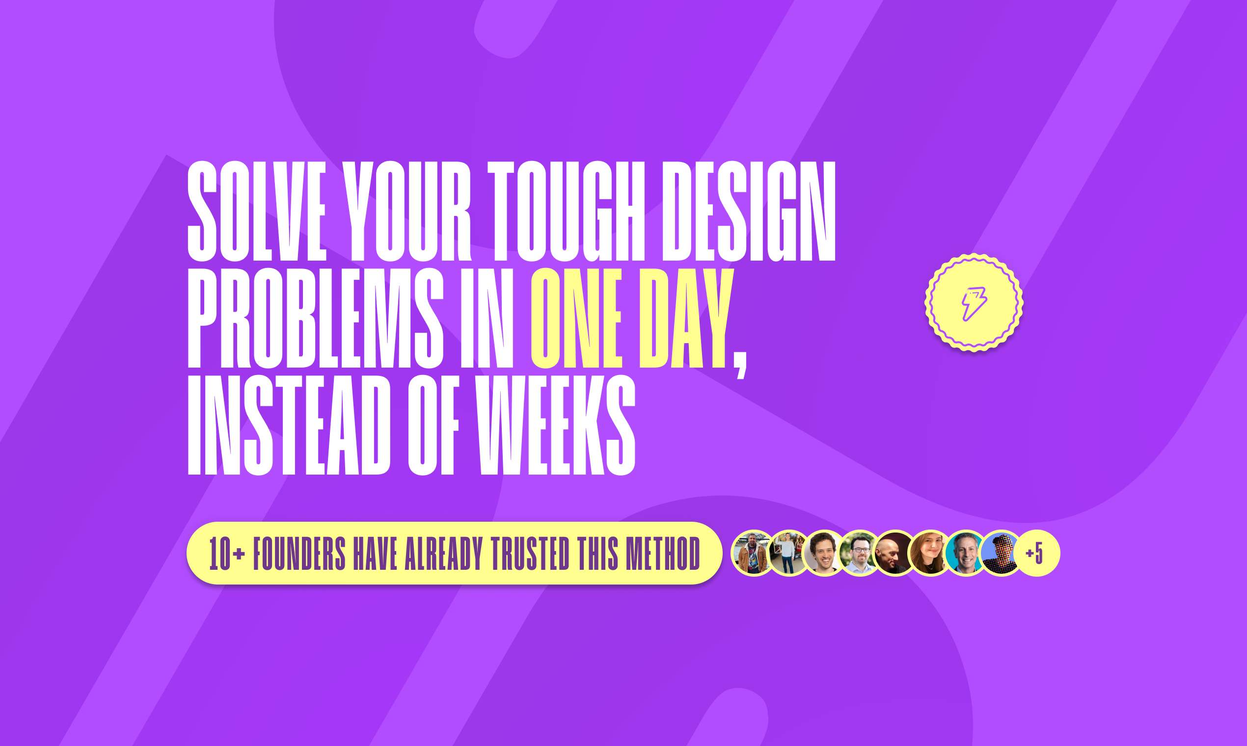 startuptile One Day Design Sprints-Crack a tough (design) nut open in 1 day not weeks