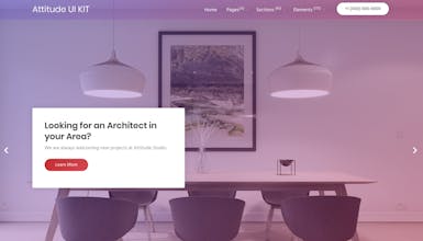 Attitude HTML UI Kit gallery image