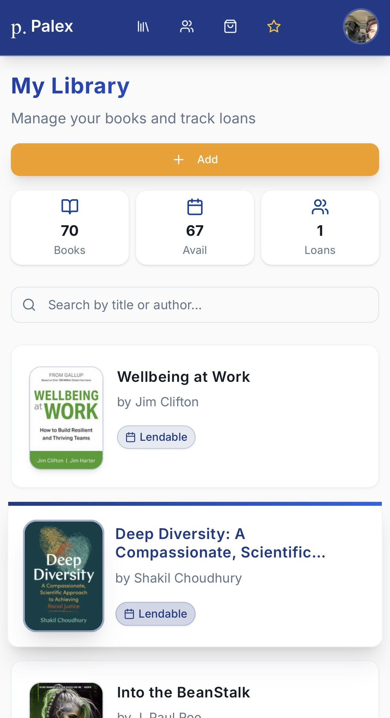 Palex - Main product screenshot demonstrating key features and user interface