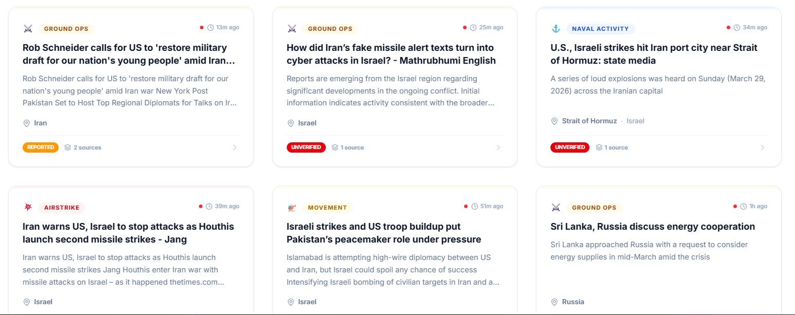 WarSignal gallery image