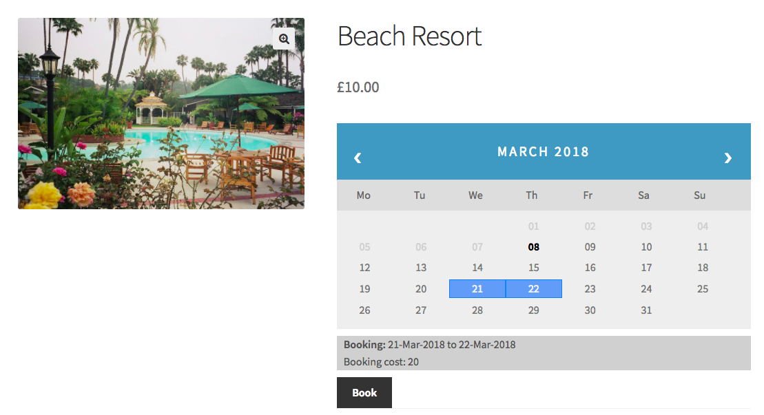 Bookings And Appointments for WooCommerce gallery image