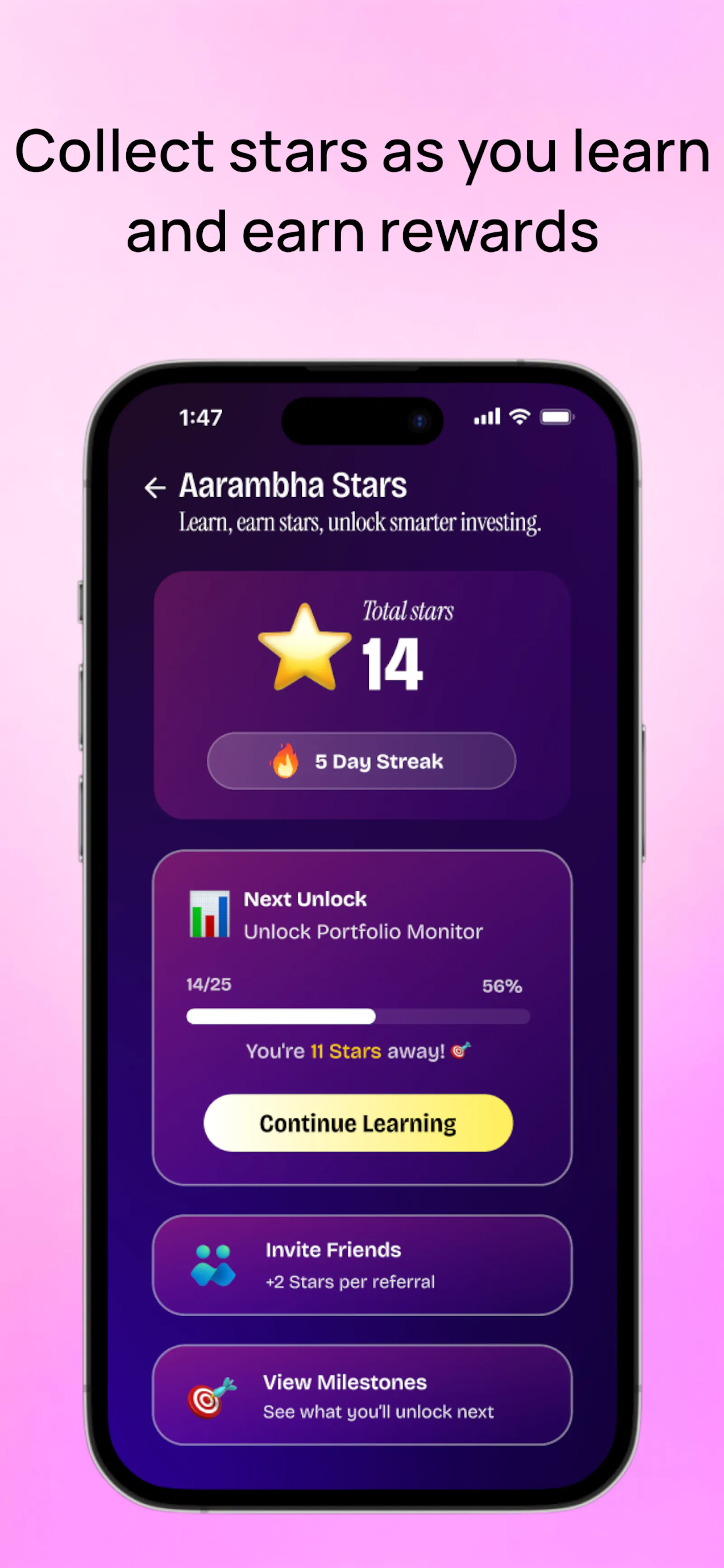 Aarambha: Learn & Invest screenshot 8