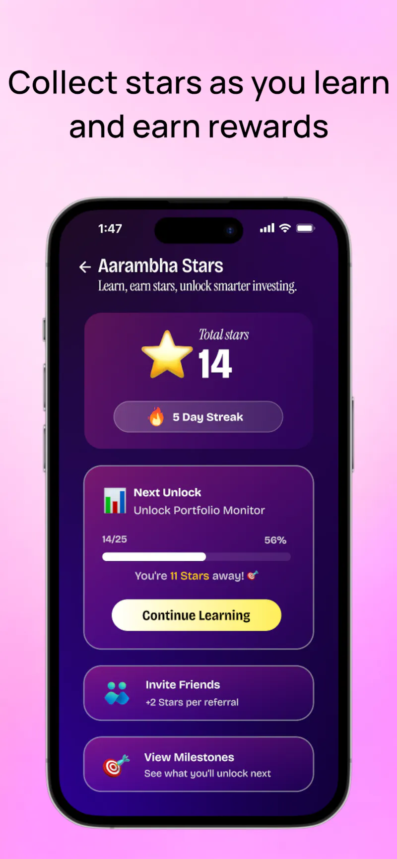 Aarambha: Learn & Invest screenshot 8