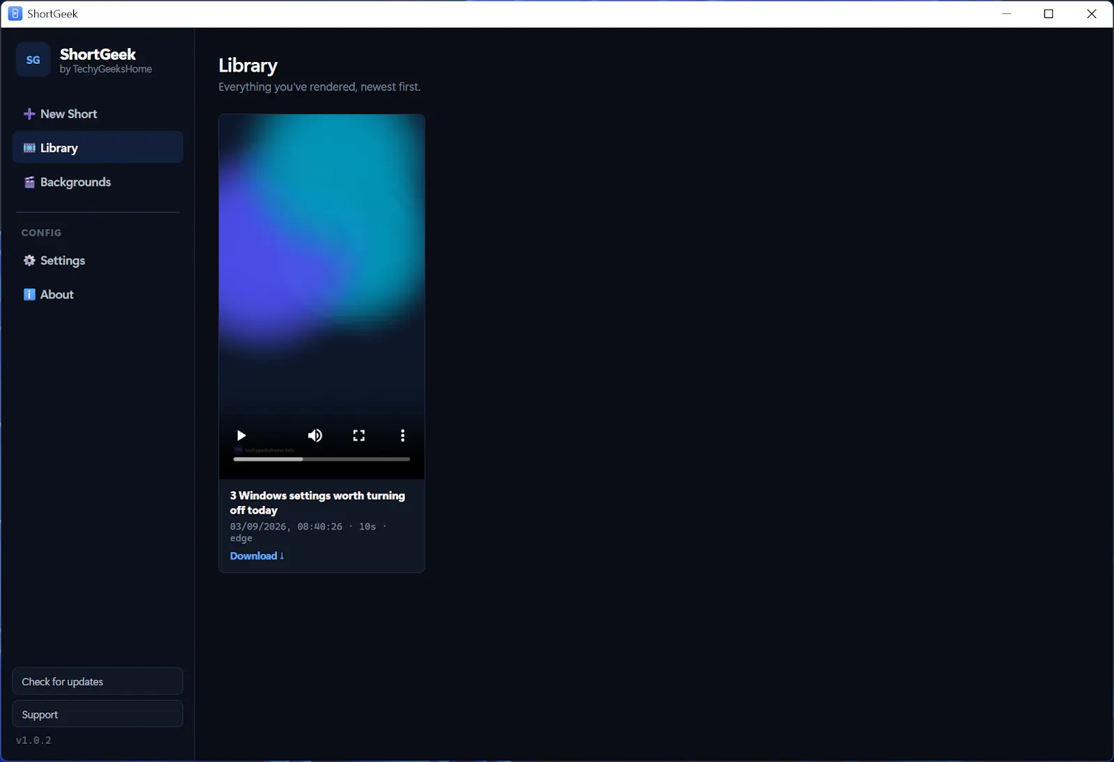 ShortGeek screenshot 5