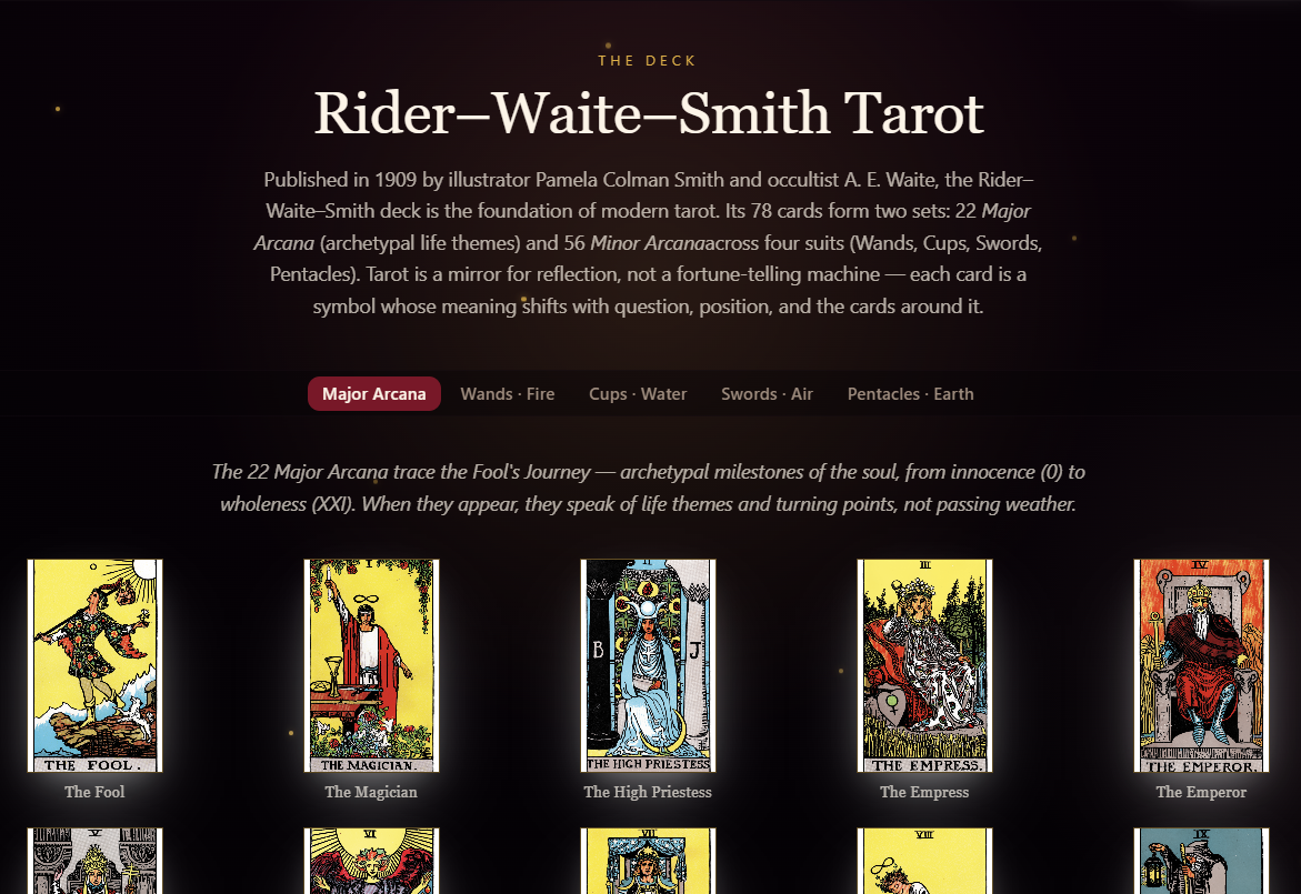 Mary Tarot gallery image