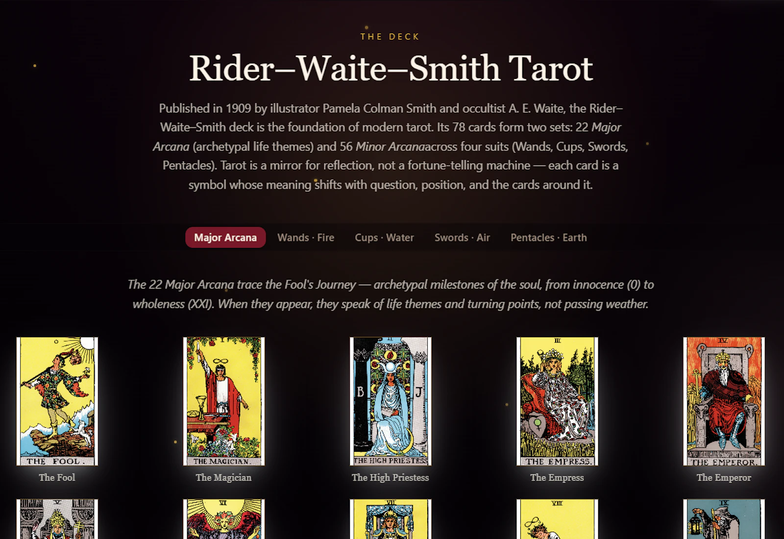 Mary Tarot screenshot 8