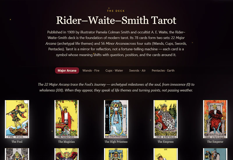 Mary Tarot screenshot 8