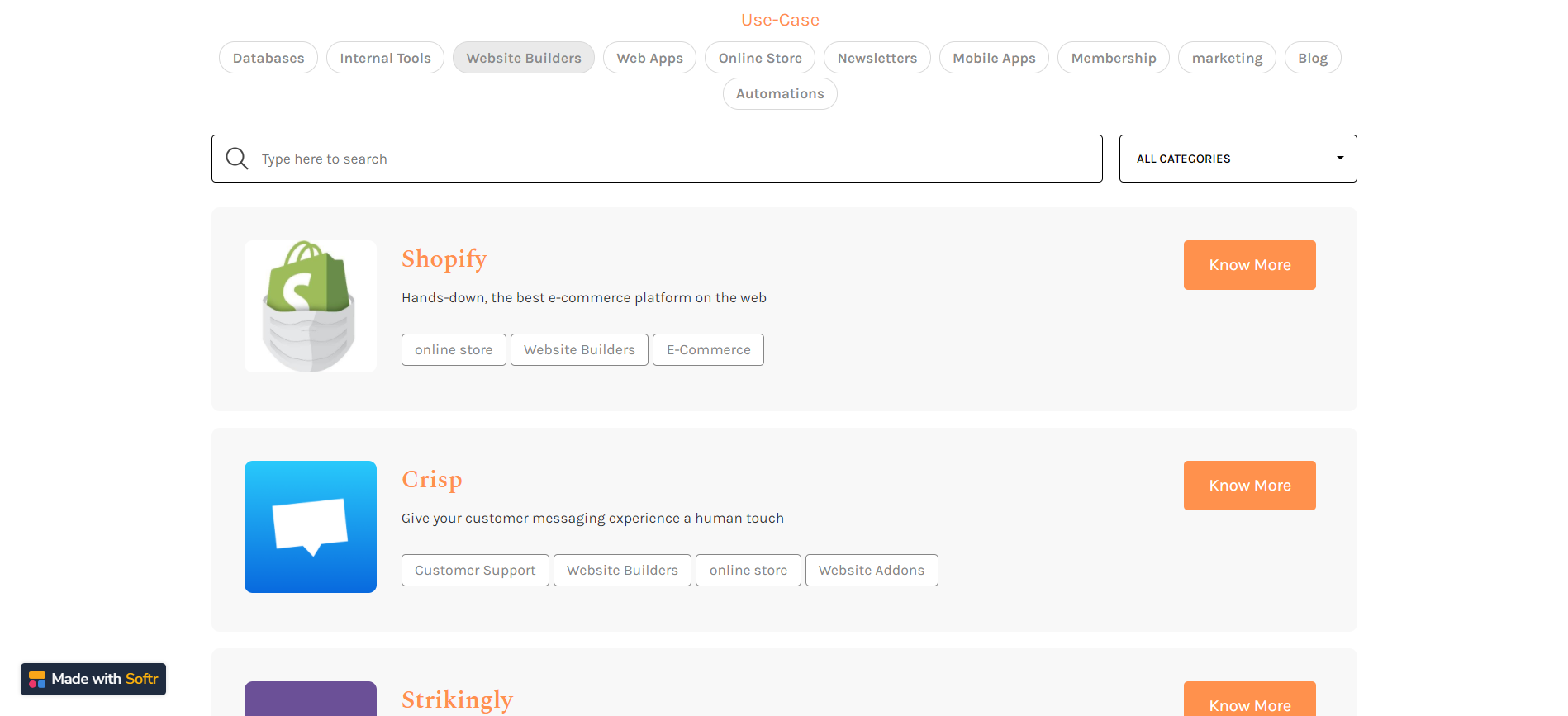 Nocode Lyst  gallery image