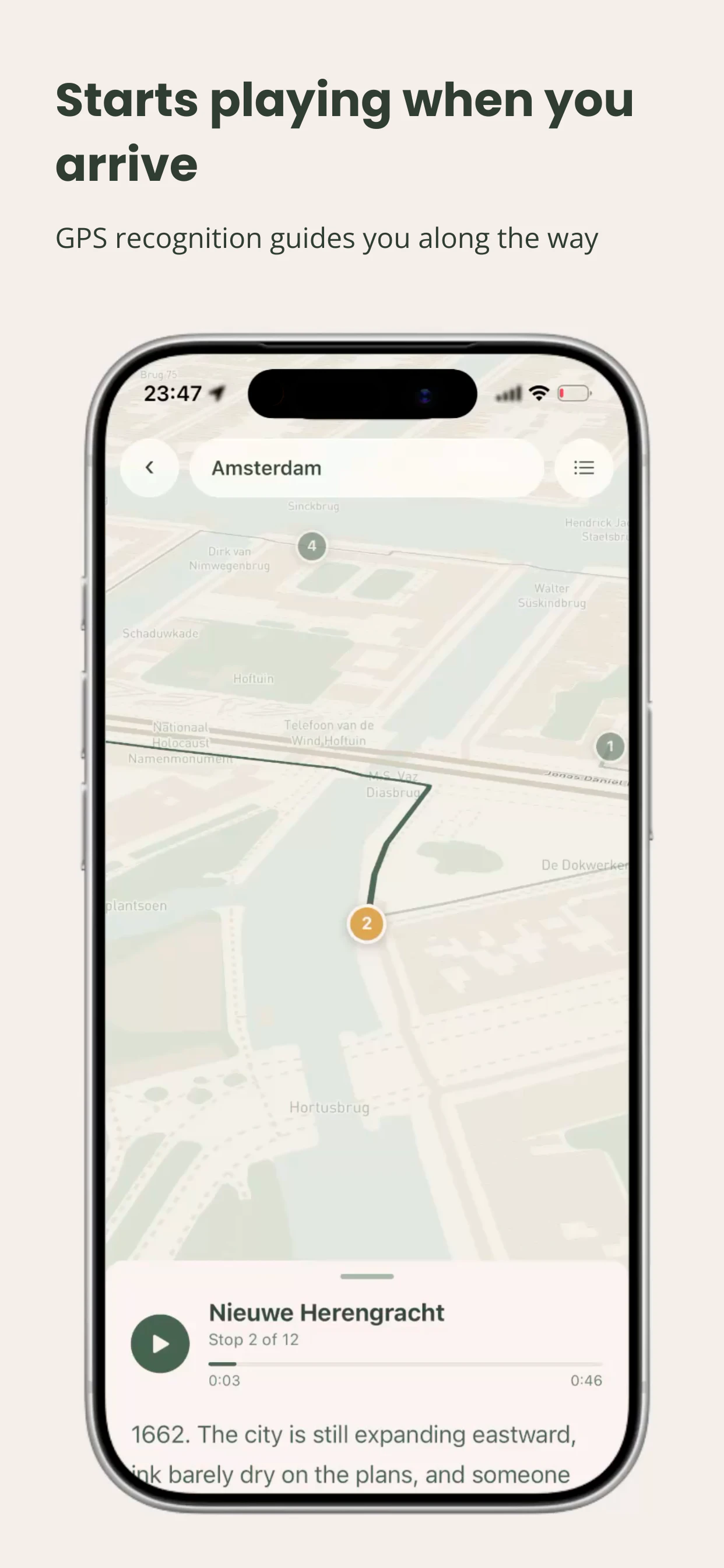 PodWalk: Guided Tours screenshot 2