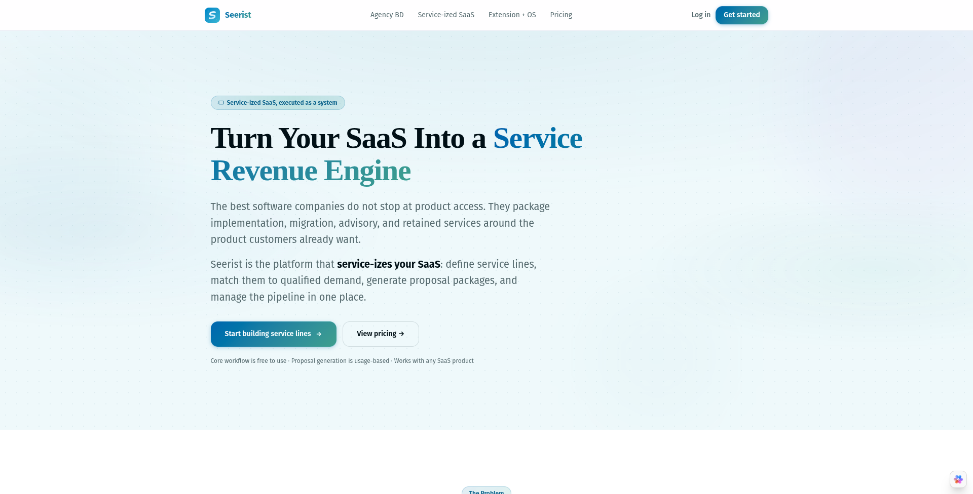 Seerist : Agency & SaaS BD System. gallery image