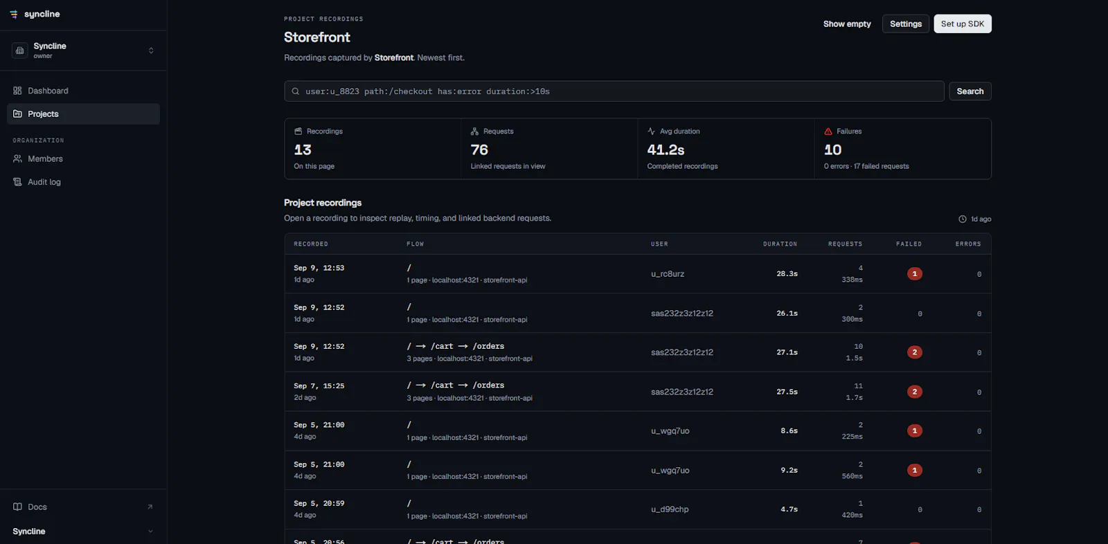 Syncline screenshot 3