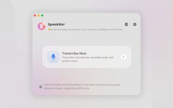 SpeakBar gallery image