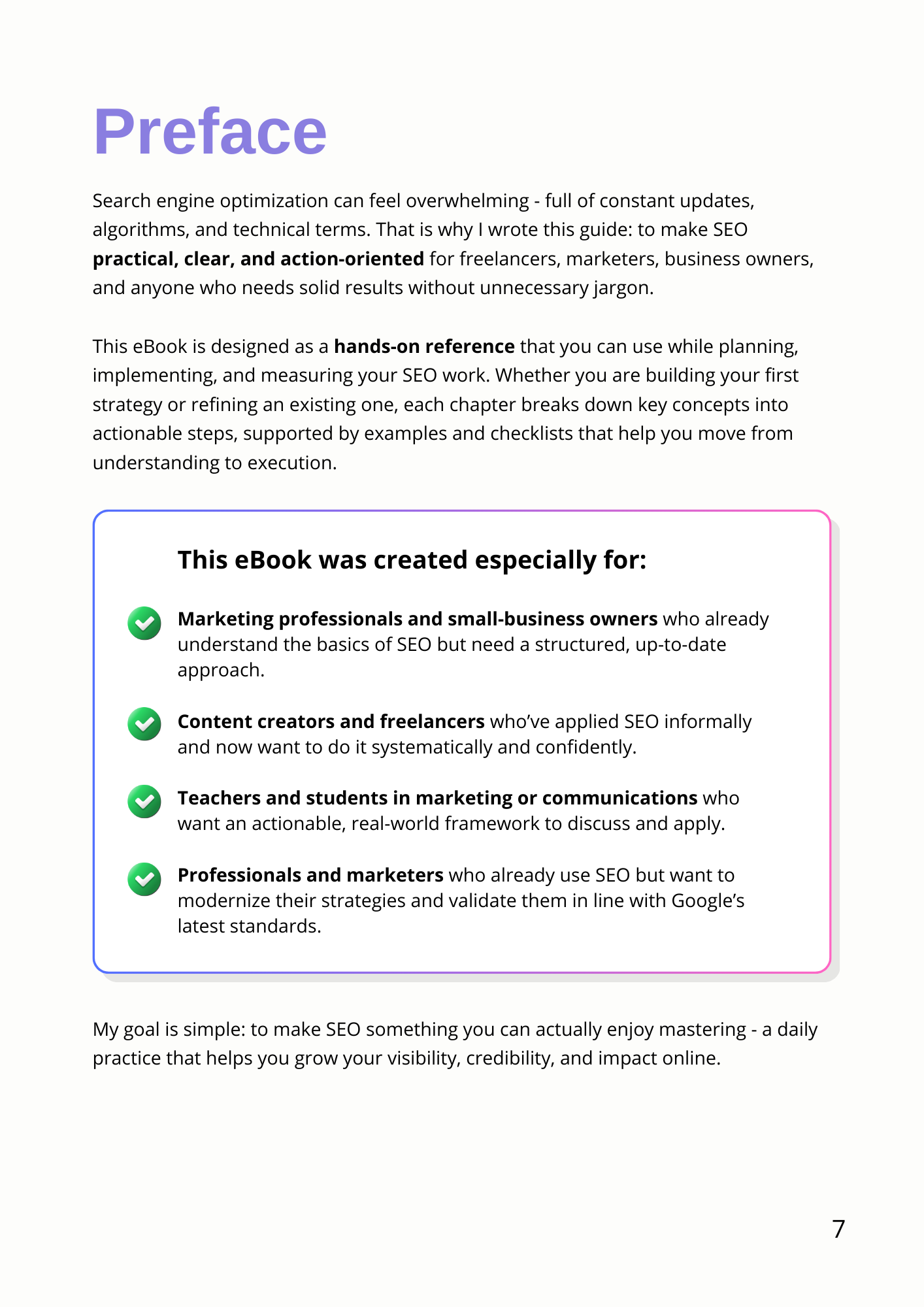 SEO in Action | Actionable SEO Plan gallery image
